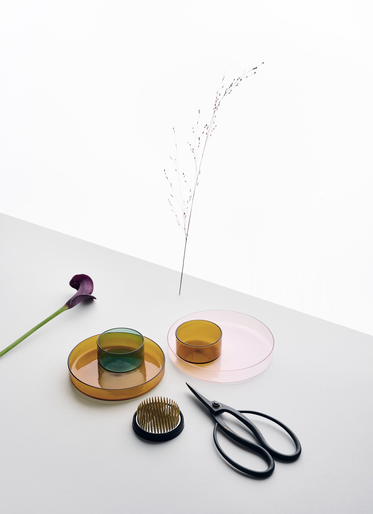 KENZAN - SET PETROL GREEN TRAY (SET OF 3)