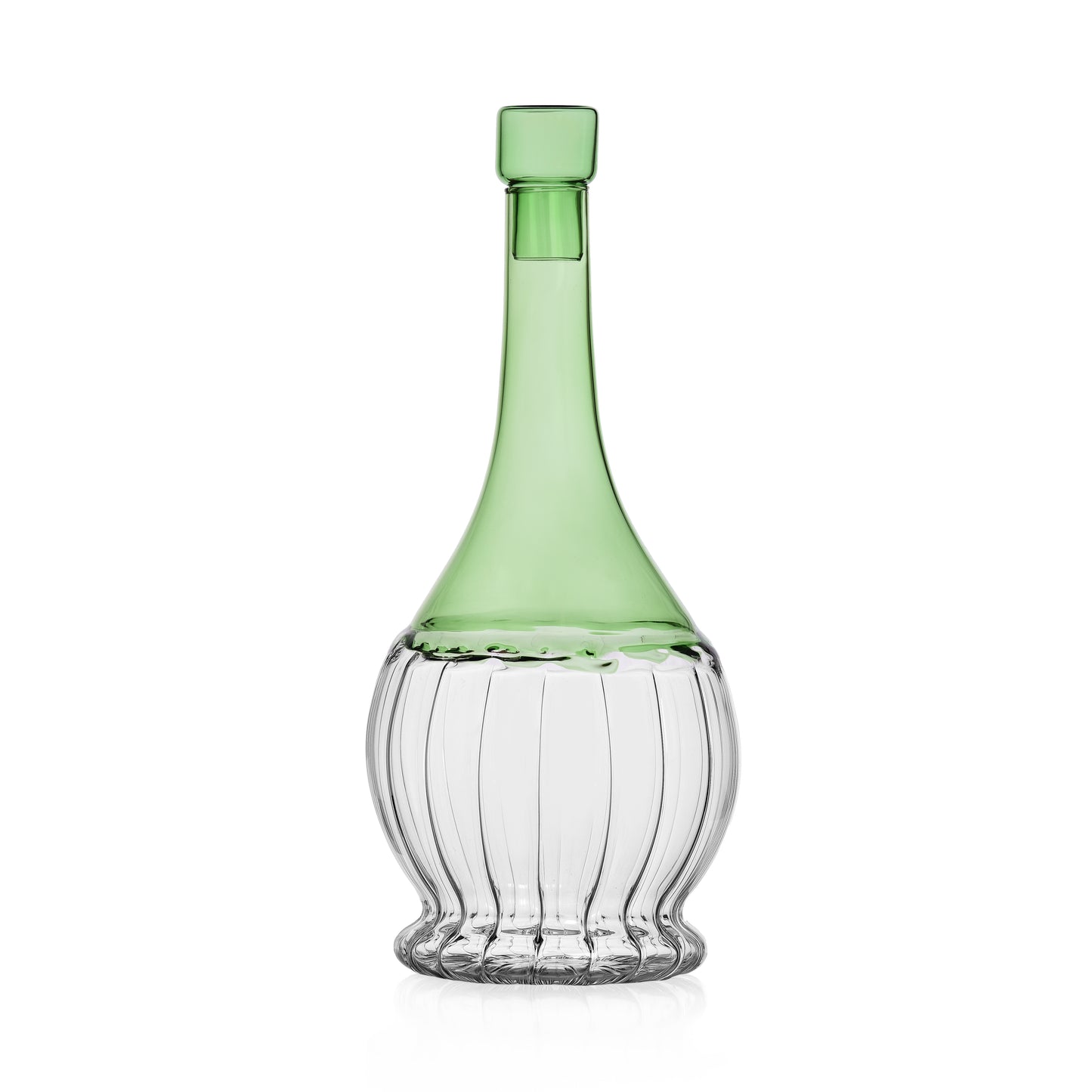 GARDEN PICNIC - green flask big 1L