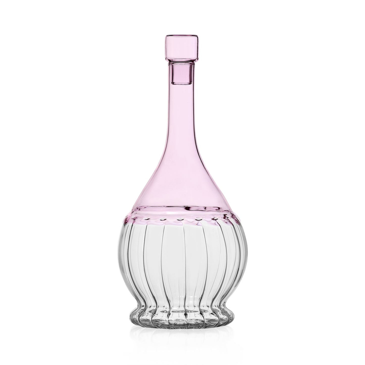 GARDEN PICNIC - pink flask big 1L