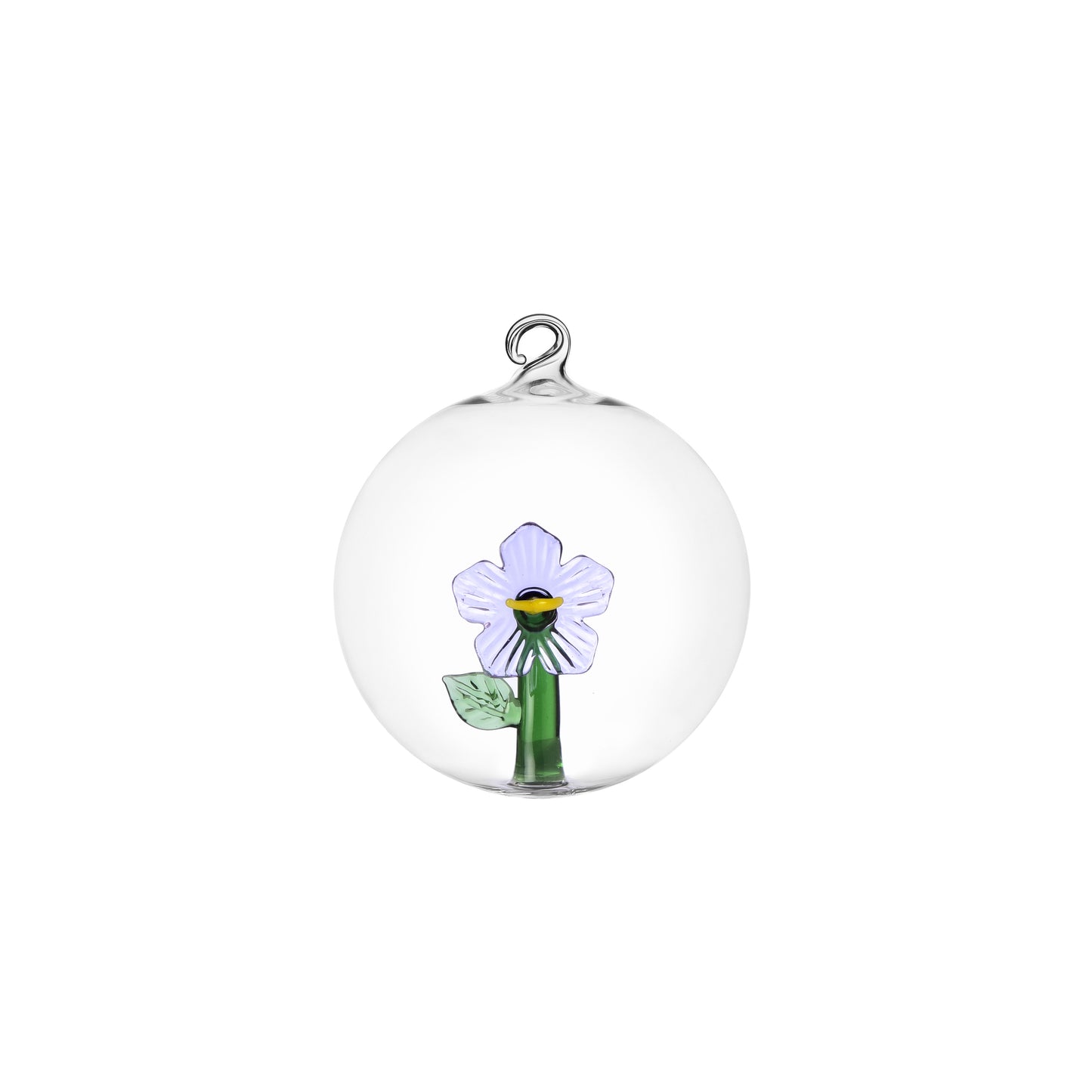 LILAC FLOWER CHRISTMAS BALL