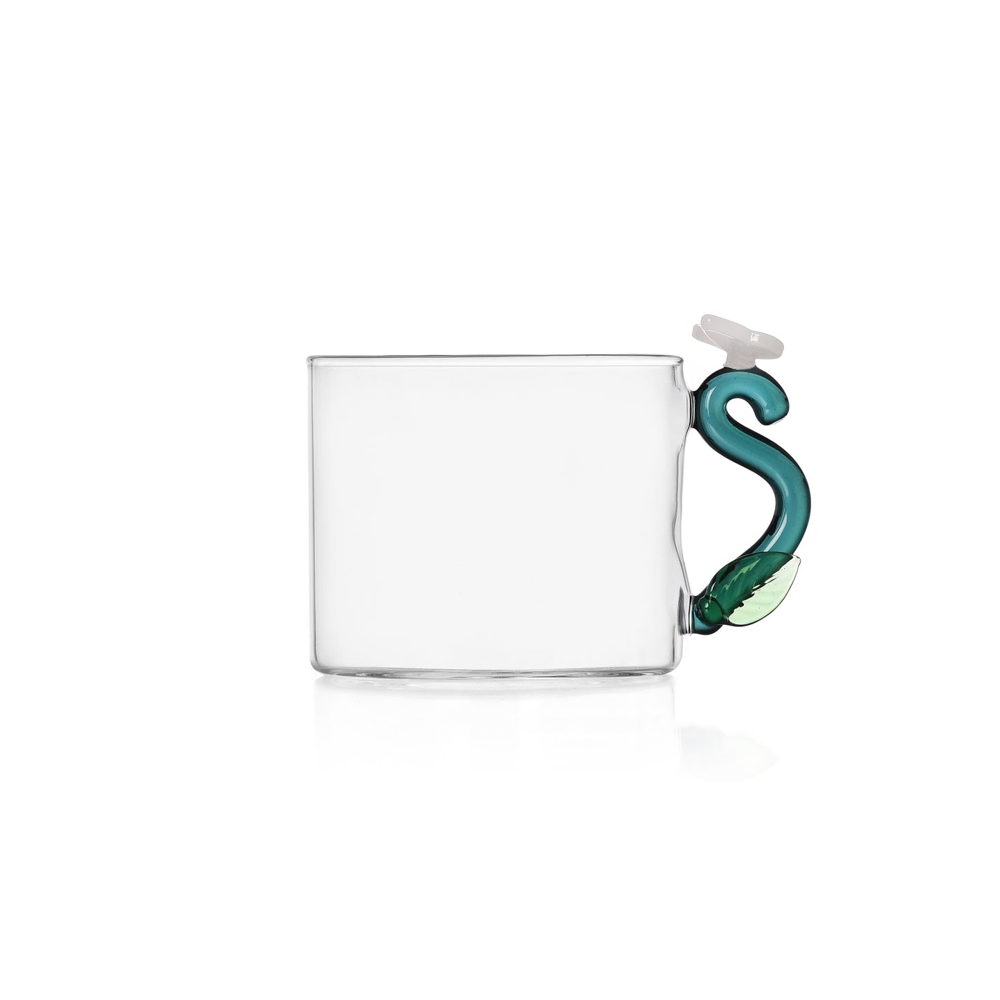 FRUIT & FLOWERS - teacup w/ saucer butterfly