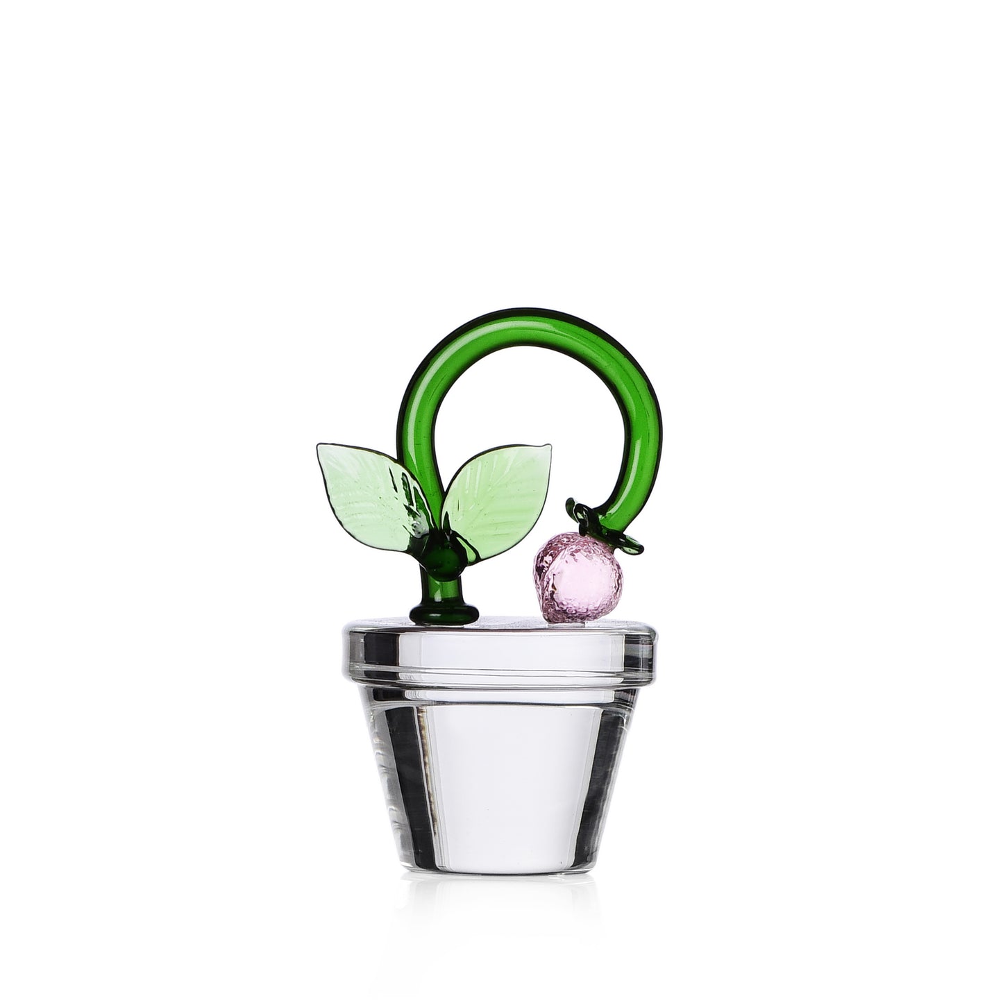 FRUIT & FLOWERS - paperweight/placeholder strawberry