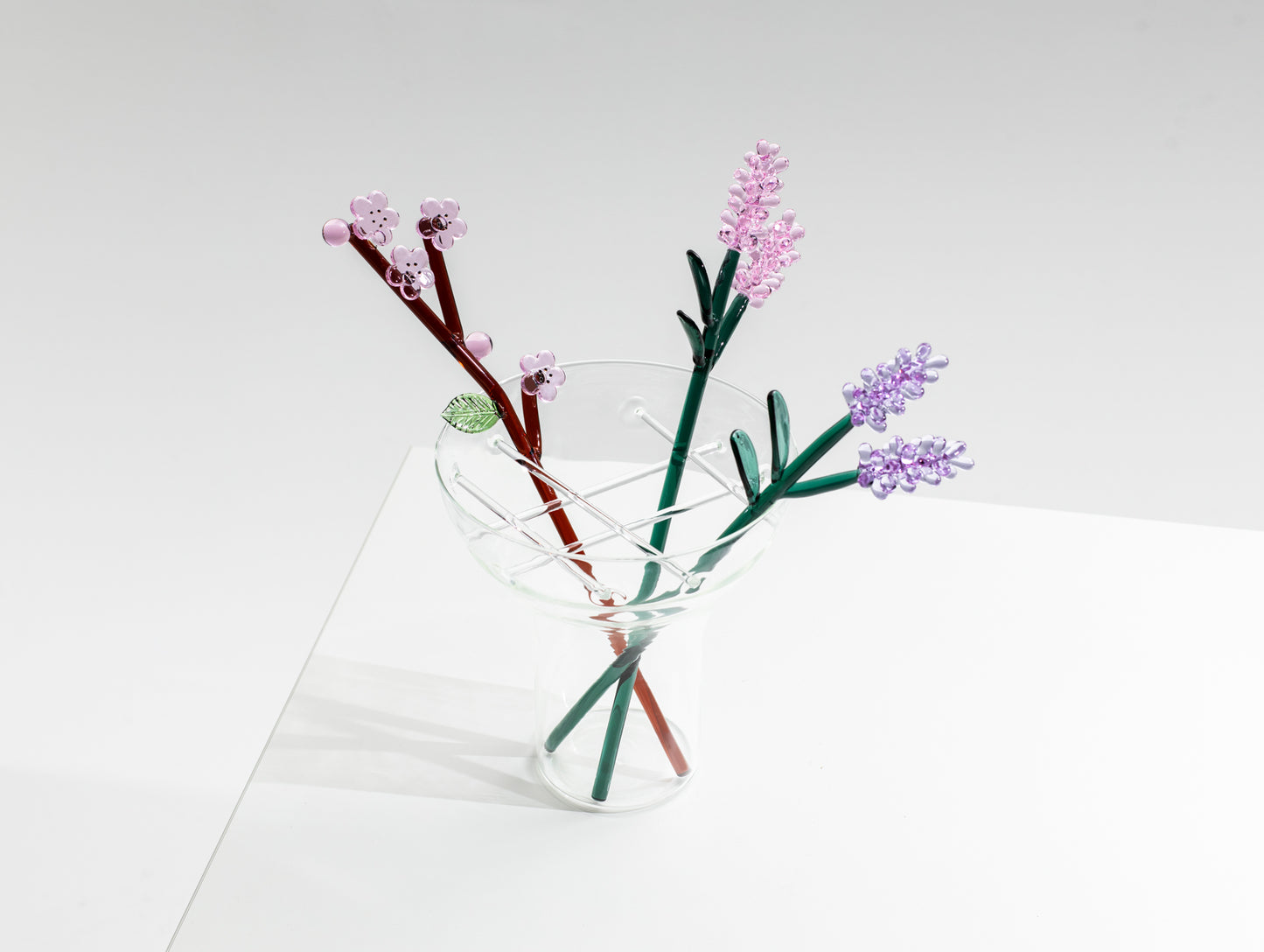 BOTANICA - GLASS FLOWER PEACH BLOSSOM