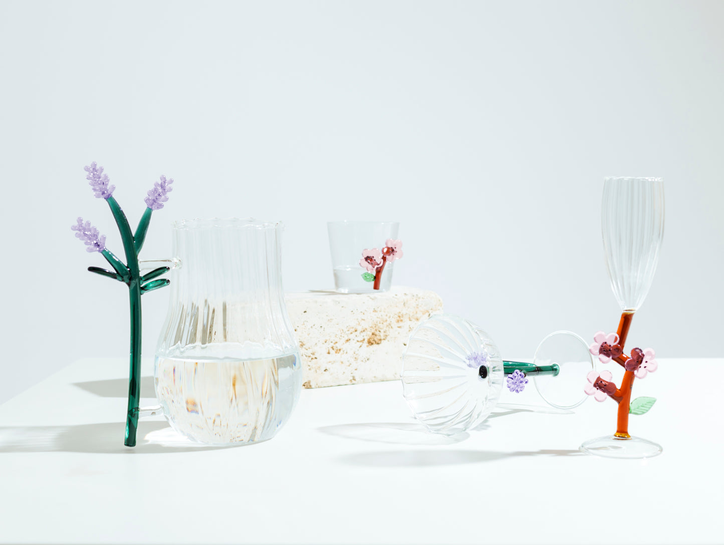 BOTANICA - champagne bowl lavender