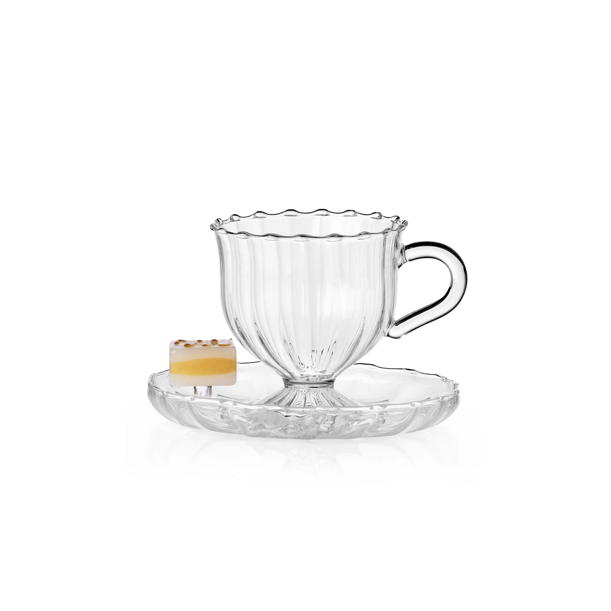 PATISSERIE - tea cup w/saucer Millefeuille