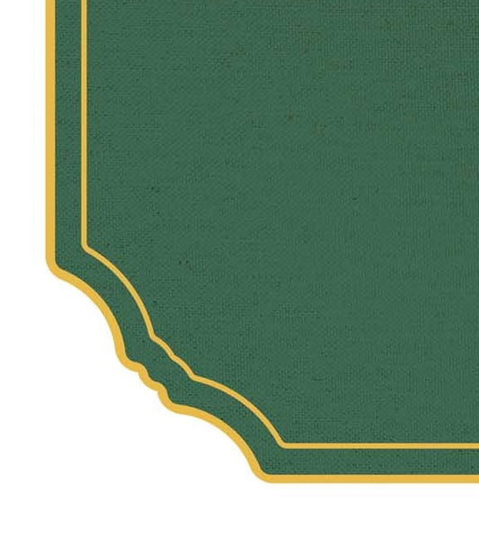 SQUARE FRAMES PLACEMAT (GREEN - YELLOW)