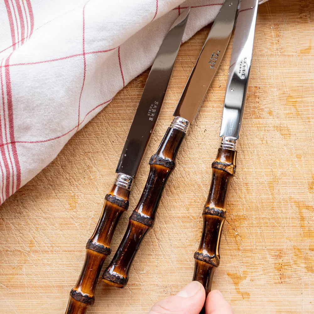 PANDA DARK, SET OF 6 STEAK KNIVES