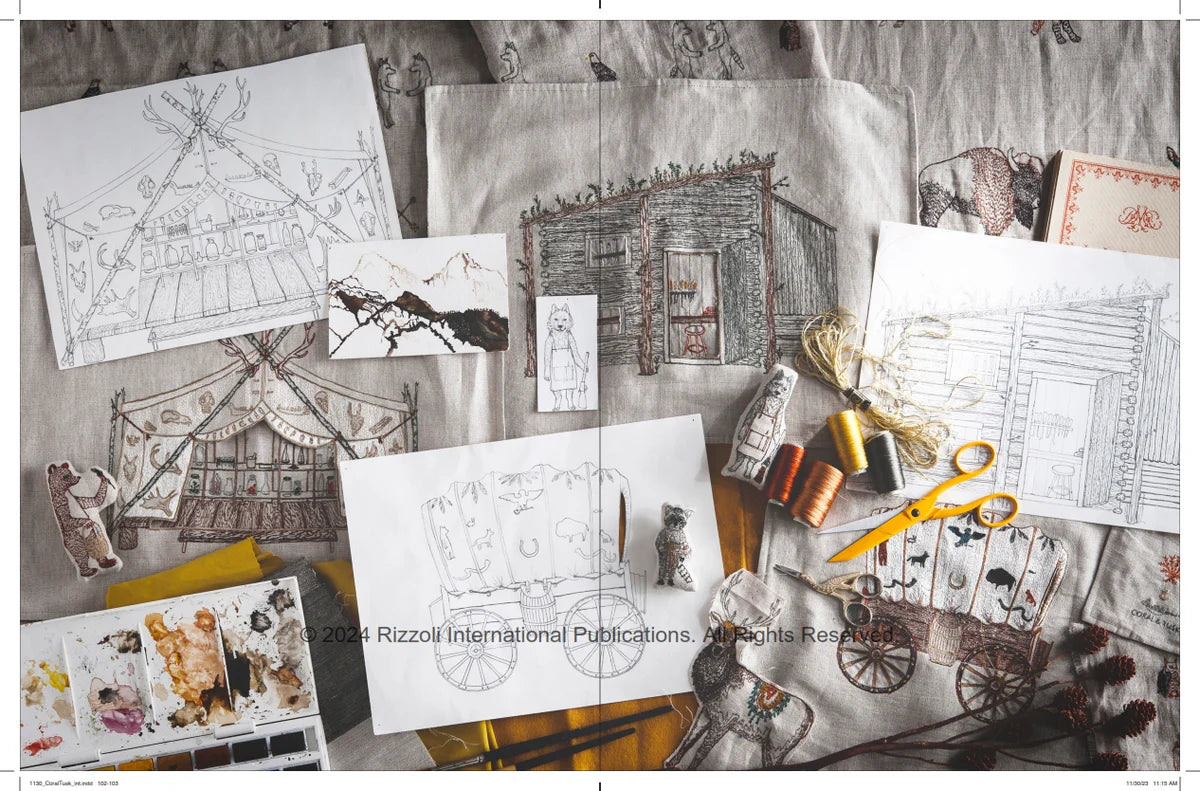 IN STITCHES: THE ENCHANTED WORLD OF CORAL & TUSK