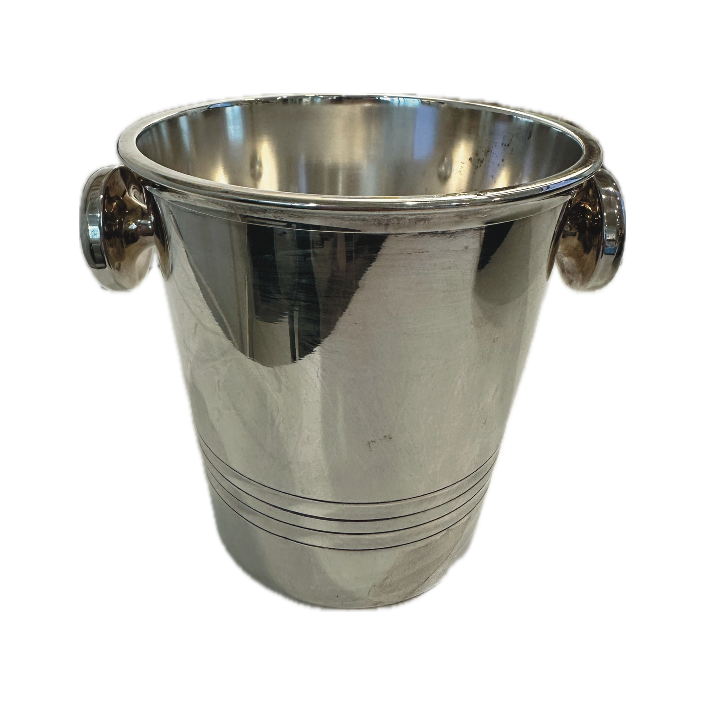 SILVER ICE BUCKET