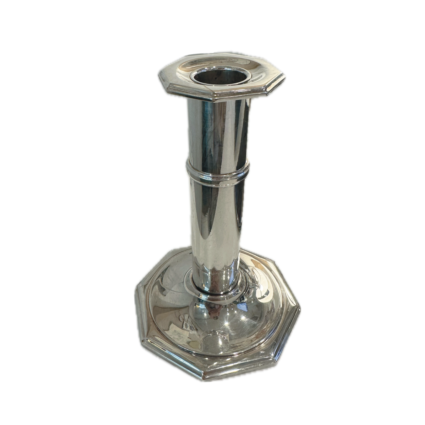 SILVER CANDLE HOLDER