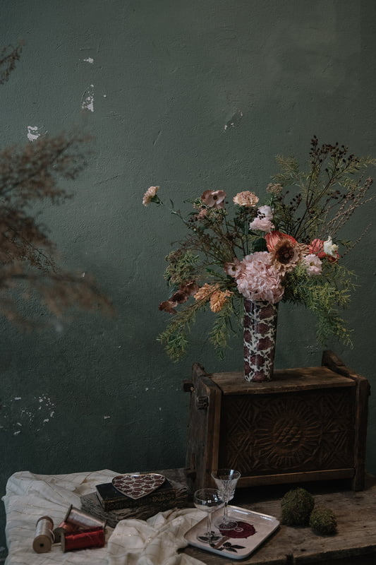 HALF TRAY - PEONY