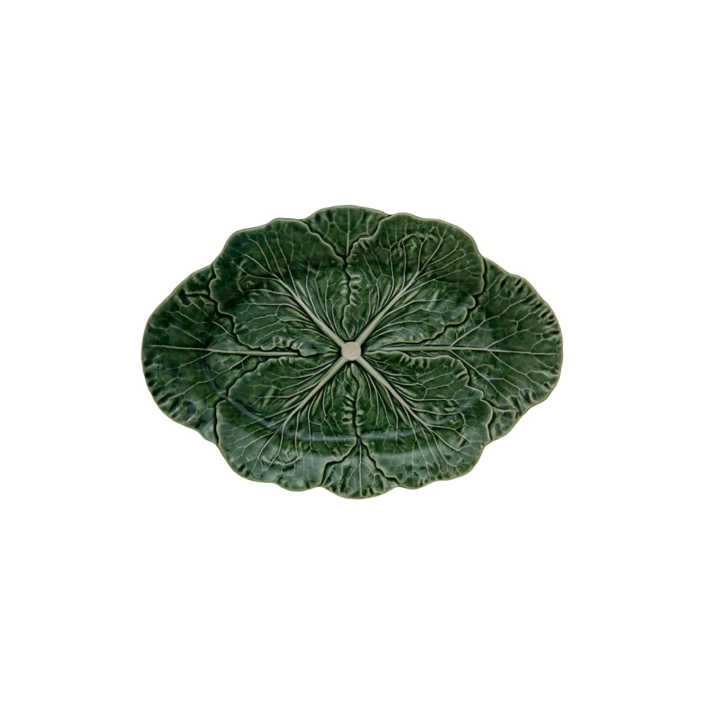 Cabbage Green - Small Oval Platter
