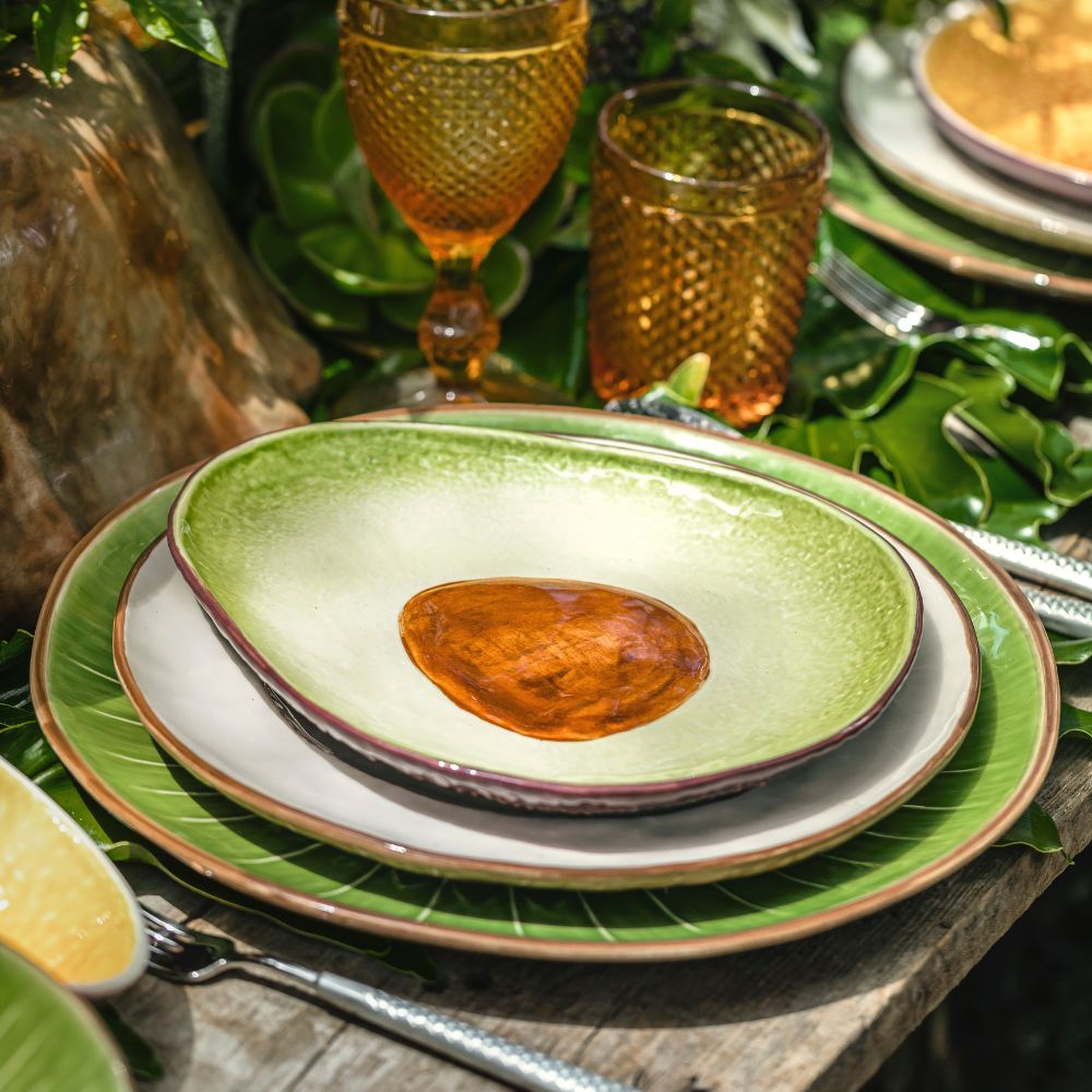 Tropical Fruits - Dessert Plate Avocado
