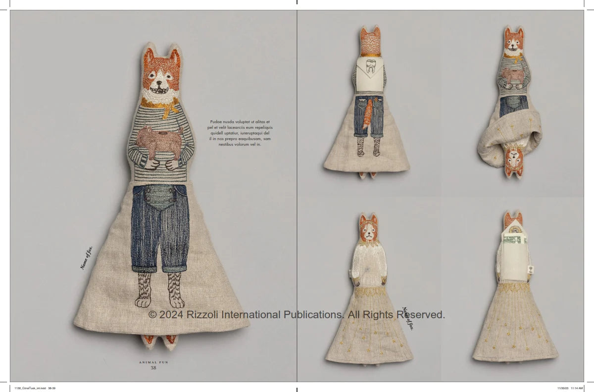IN STITCHES: THE ENCHANTED WORLD OF CORAL & TUSK