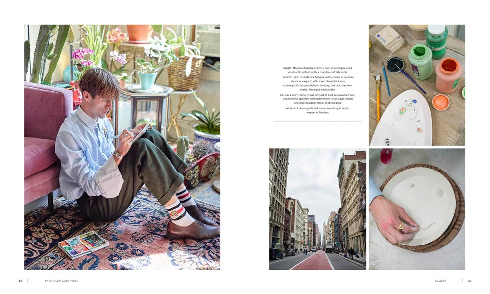 AT THE ARTISAN'S TABLE