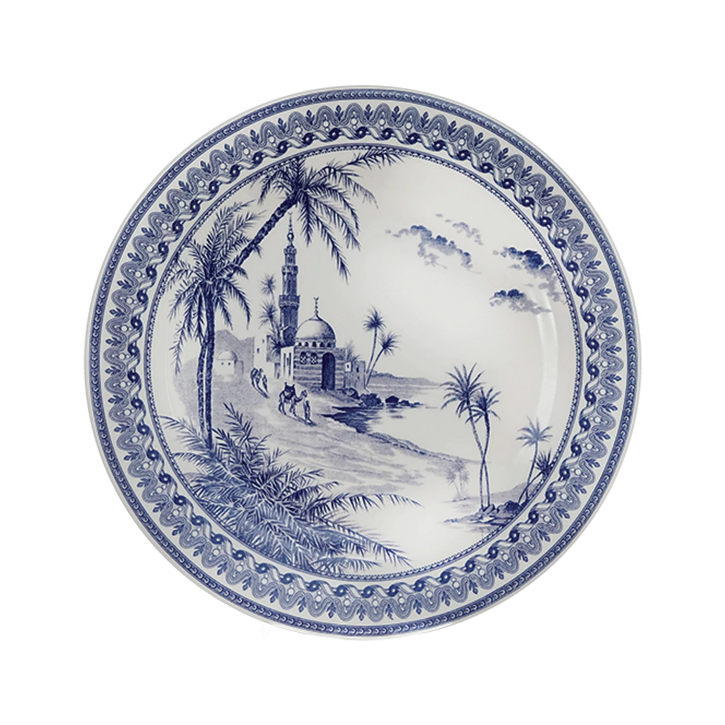 LES DEPAREILLEES BLUE - BOX OF 6 ASSORTED DINNER PLATES
