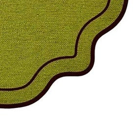 SCALLOPED FRAMES COASTER