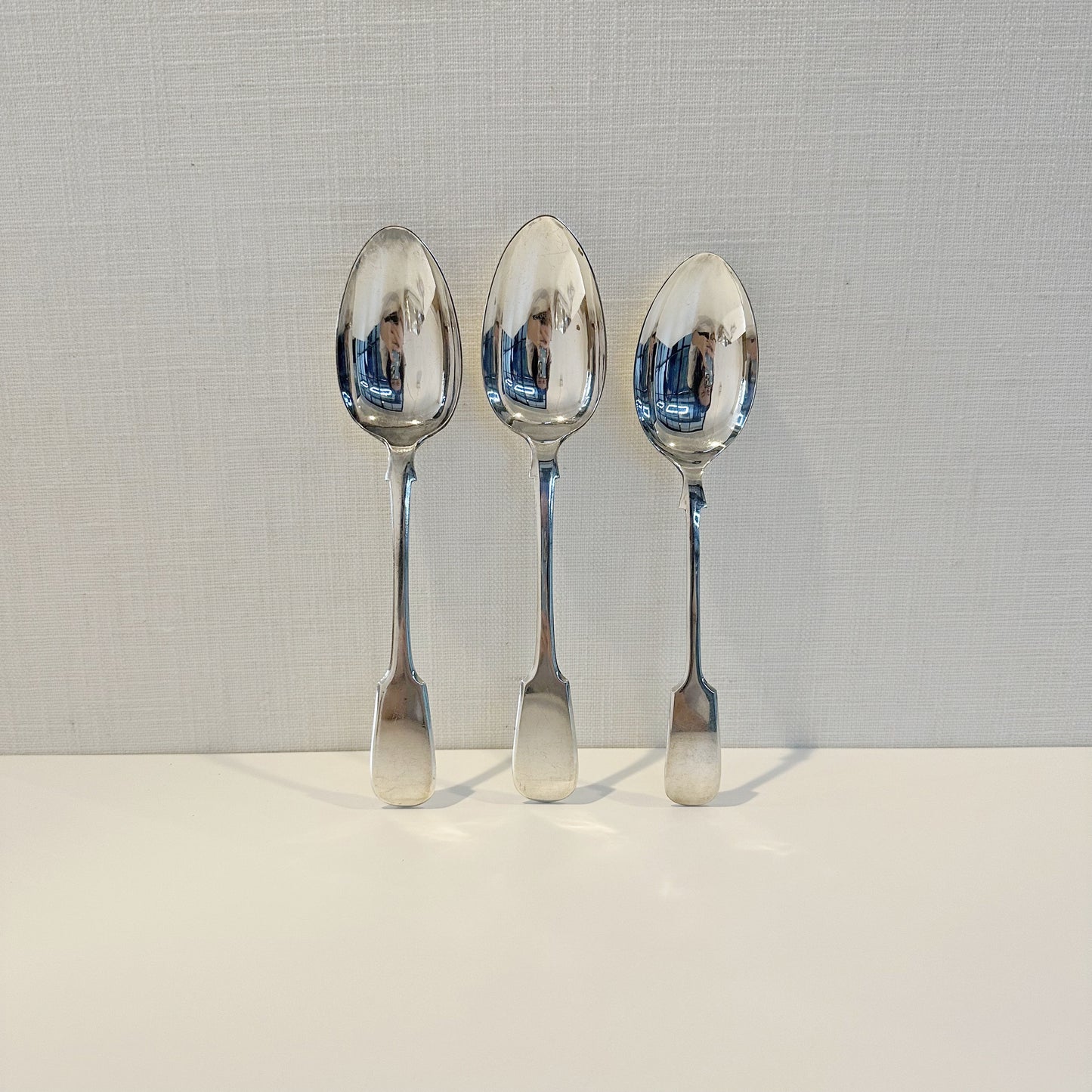 SILVER PLATED SERVING SPOON (SET OF 3)