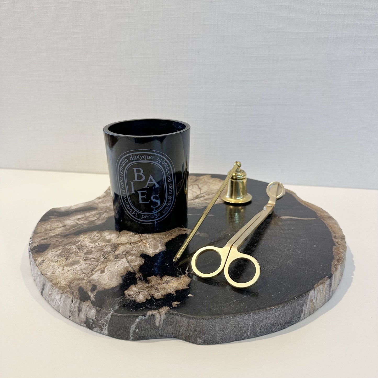 PETRIFIED WOOD SERVING BOARD