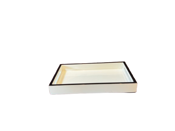 SMALL LACQUER TRAY - SMALL (WHITE)