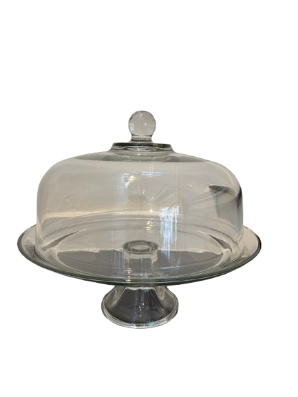 CAKE STAND WITH LID