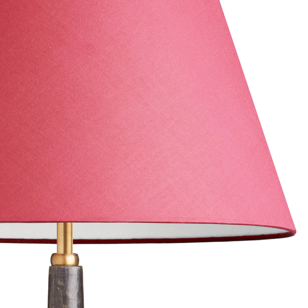 20CM EMPIRE LAMPSHADE IN RASPBERRY TAJ SILK