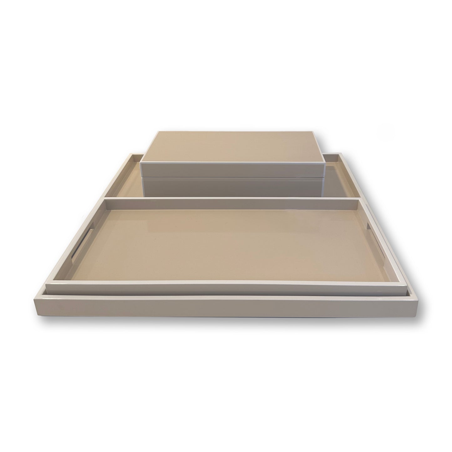 LARGE SQUARE TRAY - LIGHT