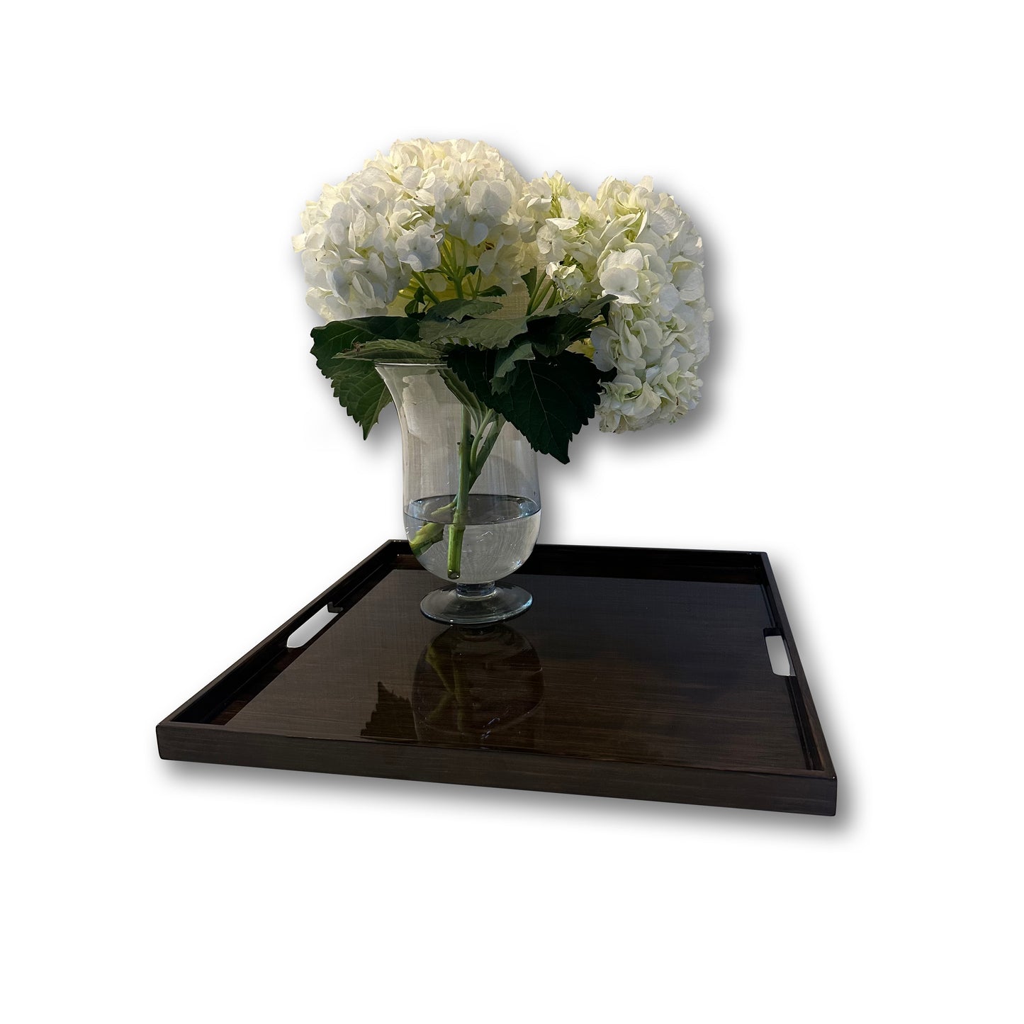 LARGE SQUARE TRAY - DARK