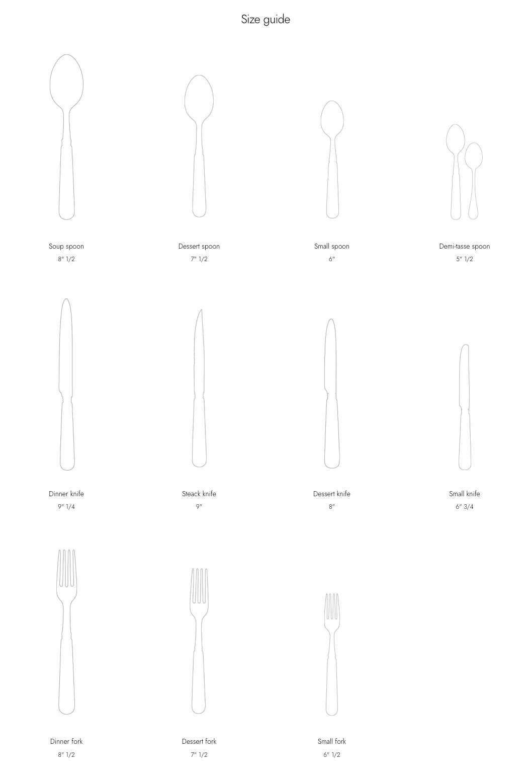 PANDA LIGHT, DESSERT KNIFE