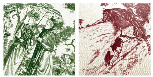 TOILE DE JOUY PLACEMAT - GREEN