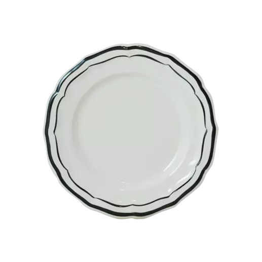FILET MIDNIGHT - BOX OF 4 CANAPE PLATES