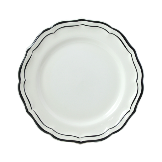 FILET MIDNIGHT - BOX OF 4 DESSERT PLATES