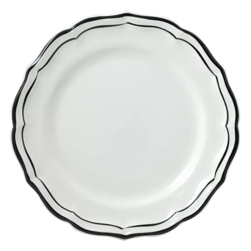 FILET MIDNIGHT - BOX OF 4 DINNER PLATES