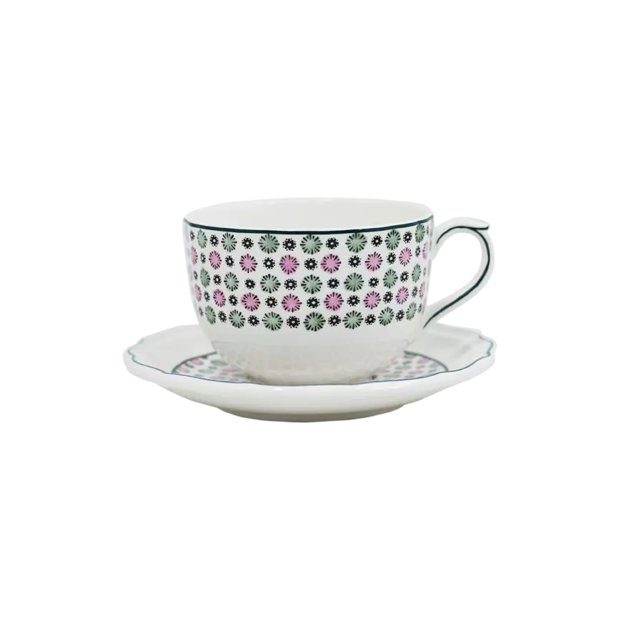 DOMINOTE - JUMBO CUP AND SAUCER