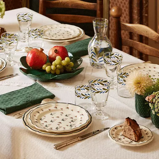 HERBIER DU PARADIS - BOX OF 4 DESSERT PLATES