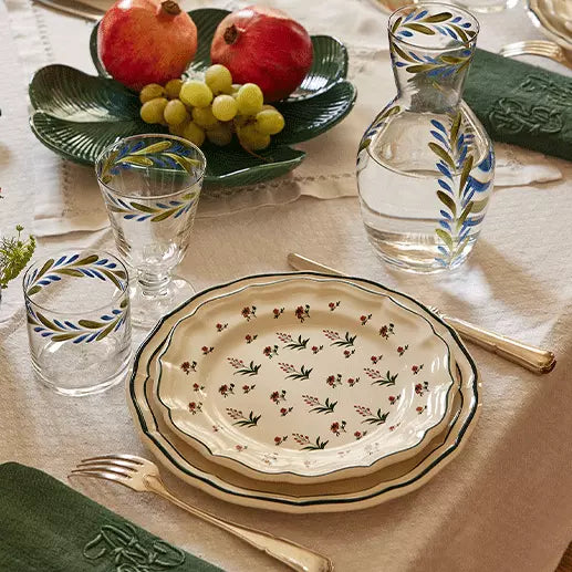 HERBIER DU PARADIS - BOX OF 4 DESSERT PLATES