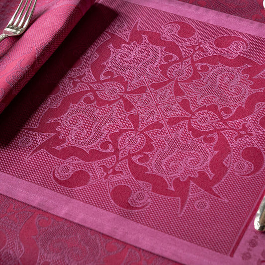 Palais Vénitien Cotton - Placemat (Pink)