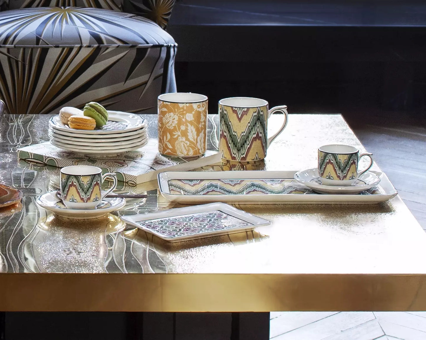 DOMINOTE - OBLONG SERVING TRAY