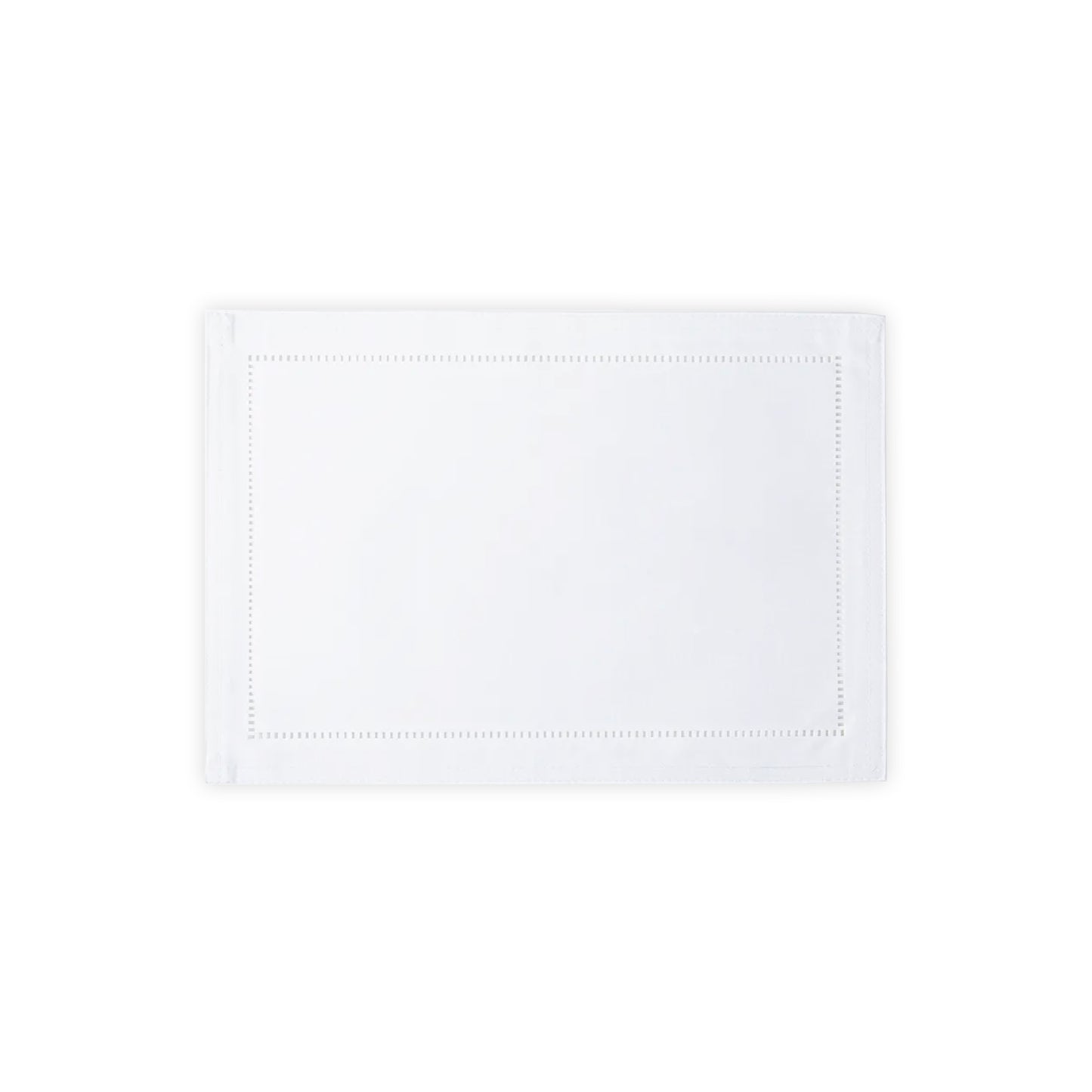 HEMSTITCH LINEN PLACEMAT (SET OF 2)