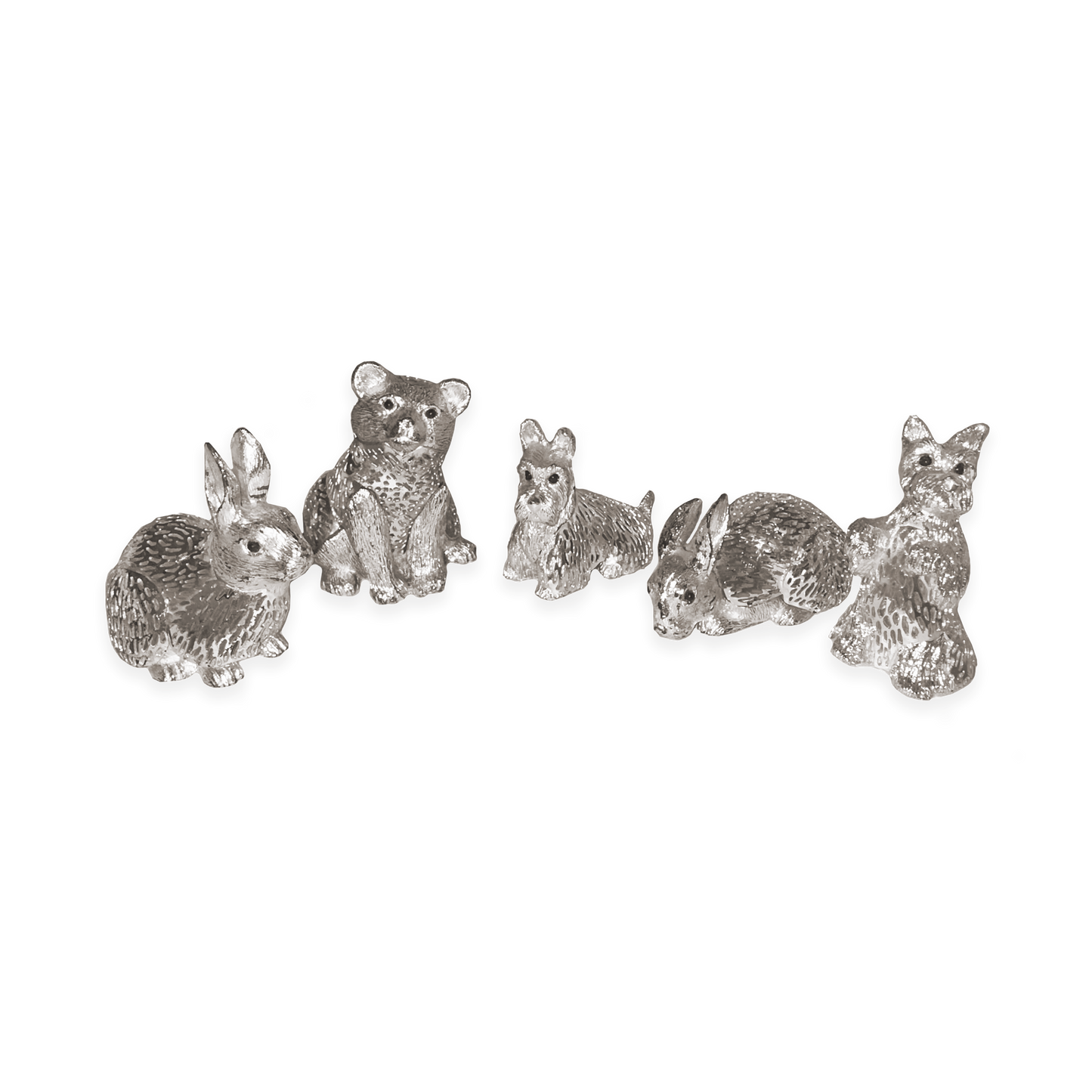 Christofle - Vintage Silvered Sitting Rabbit