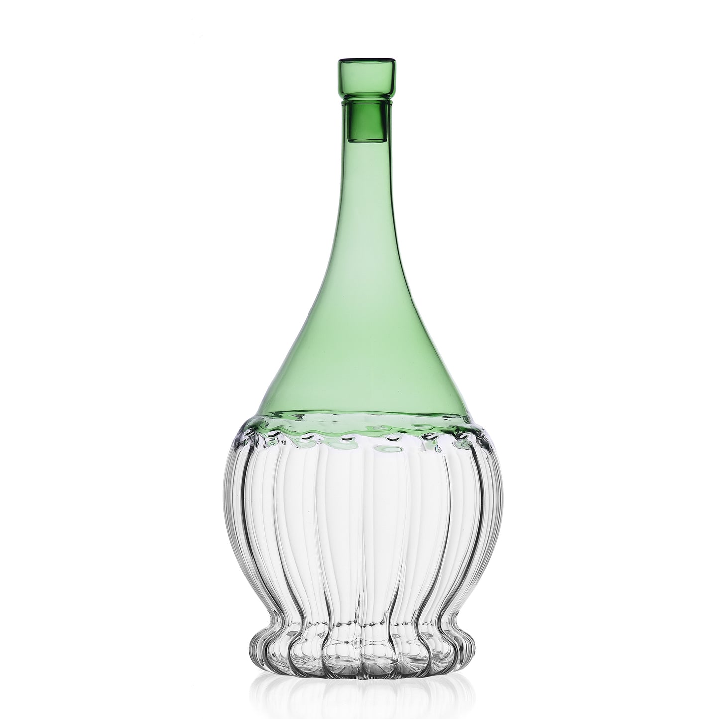 GARDEN PICNIC - green flask big 1.8L