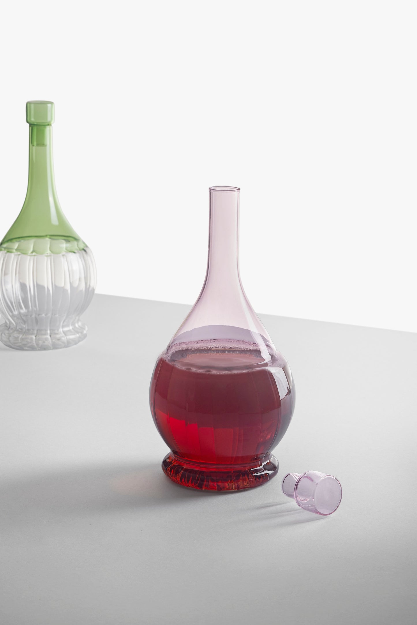 GARDEN PICNIC - green flask big 1.8L