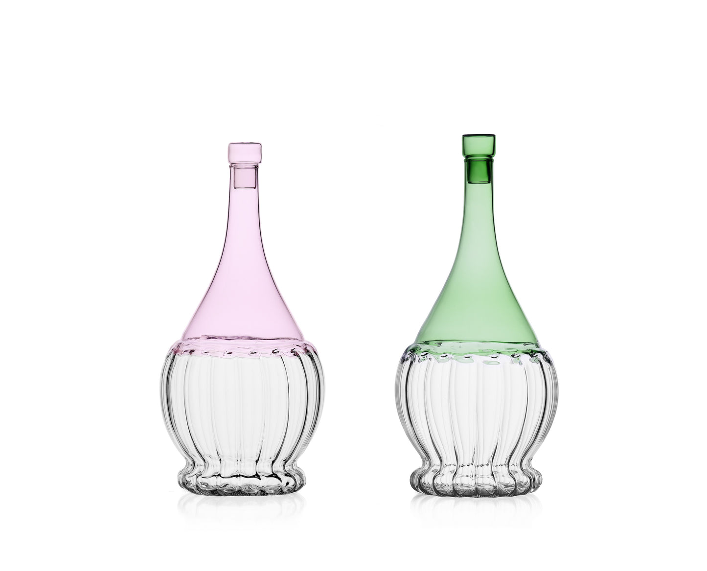 GARDEN PICNIC - green flask big 1.8L