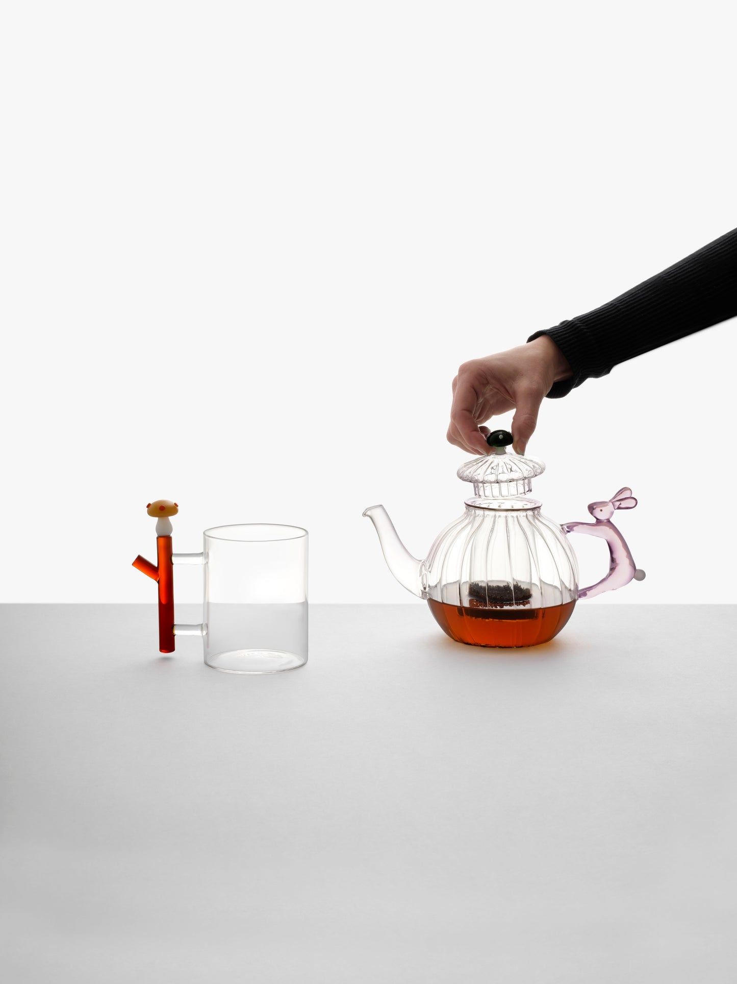 ALICE - mug amber mushroom