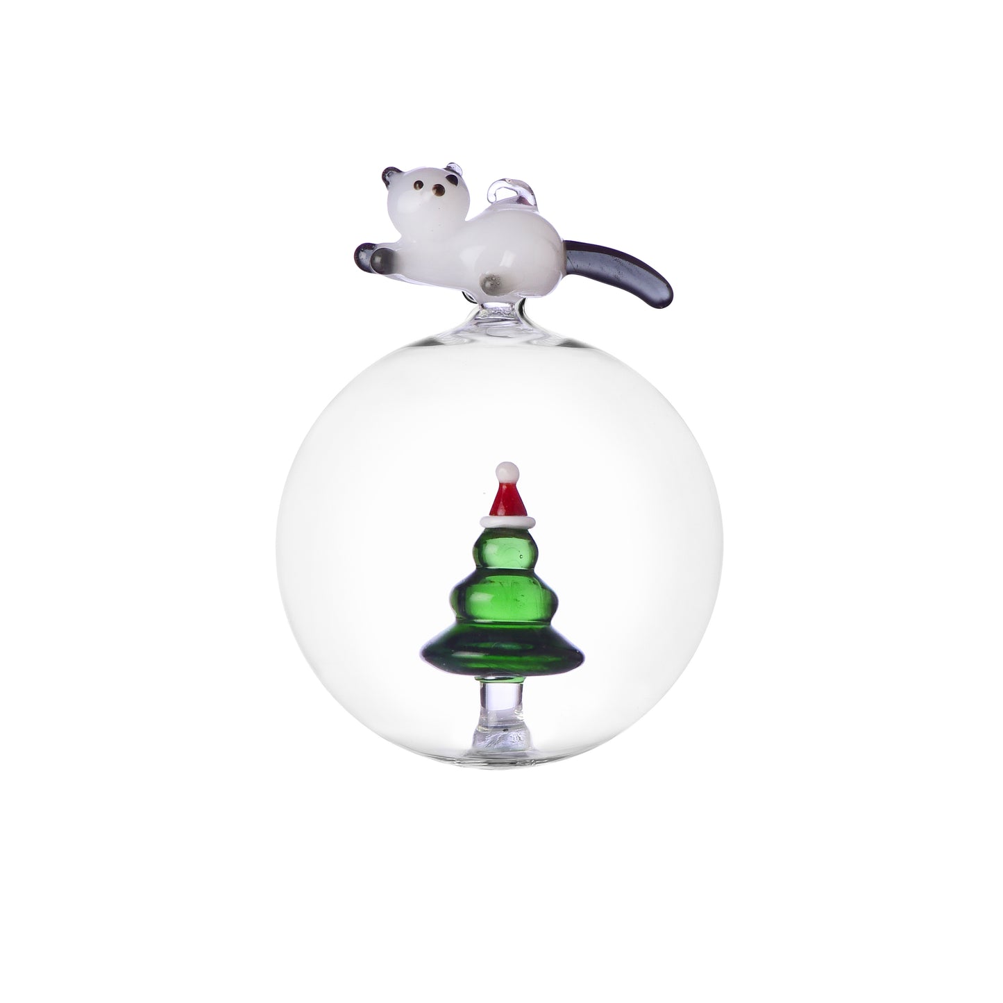 CHRISTMAS BALL CAT - WTREE
