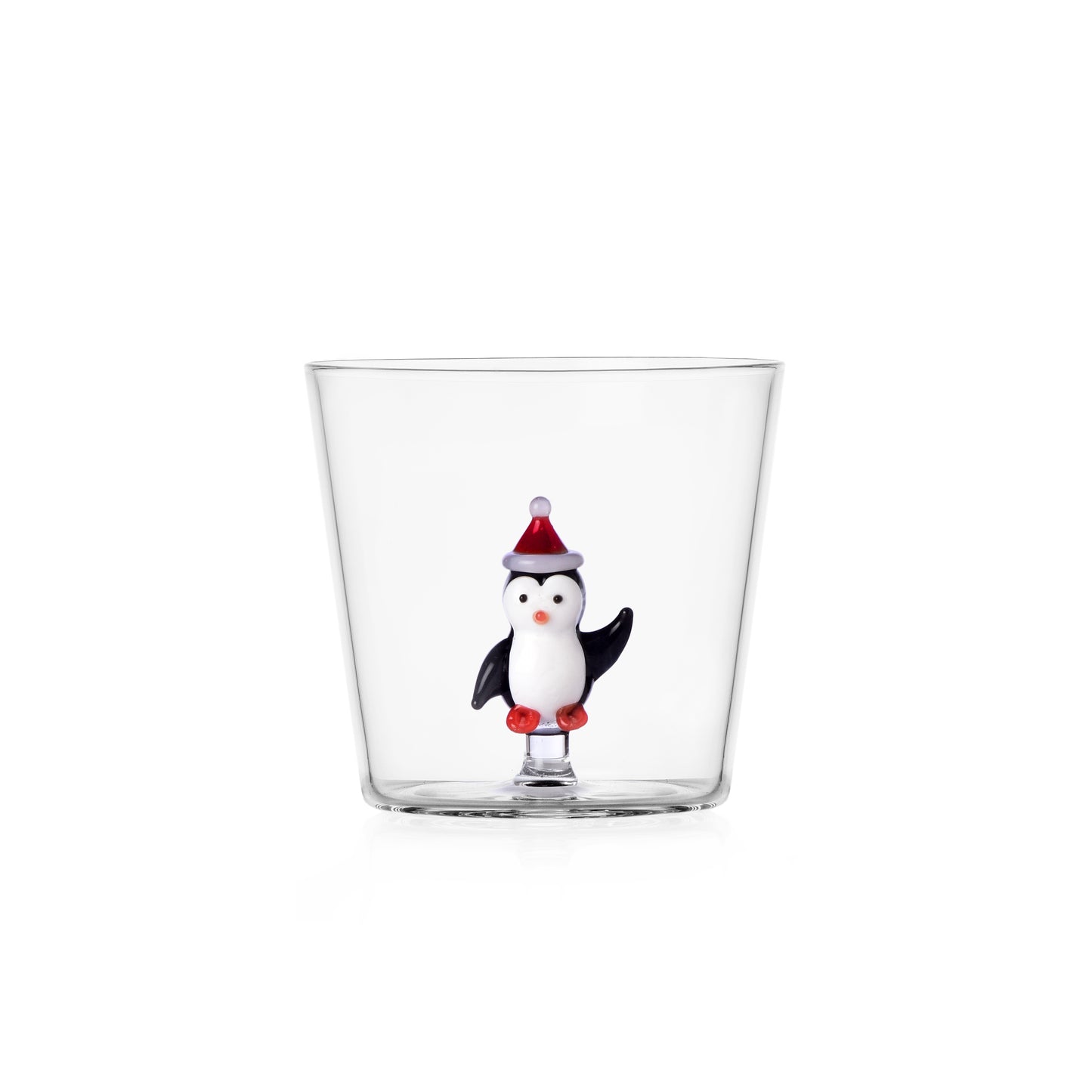 TUMBLER PENGUIN W/ CHRISTMAS HAT
