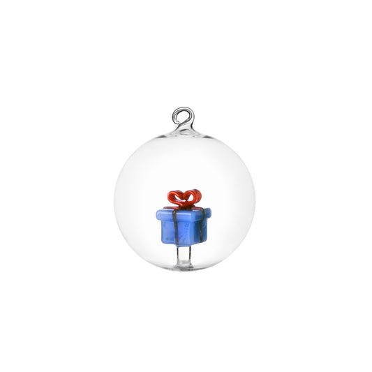 CHRISTMAS BALL LIGHT BLUE GIFT