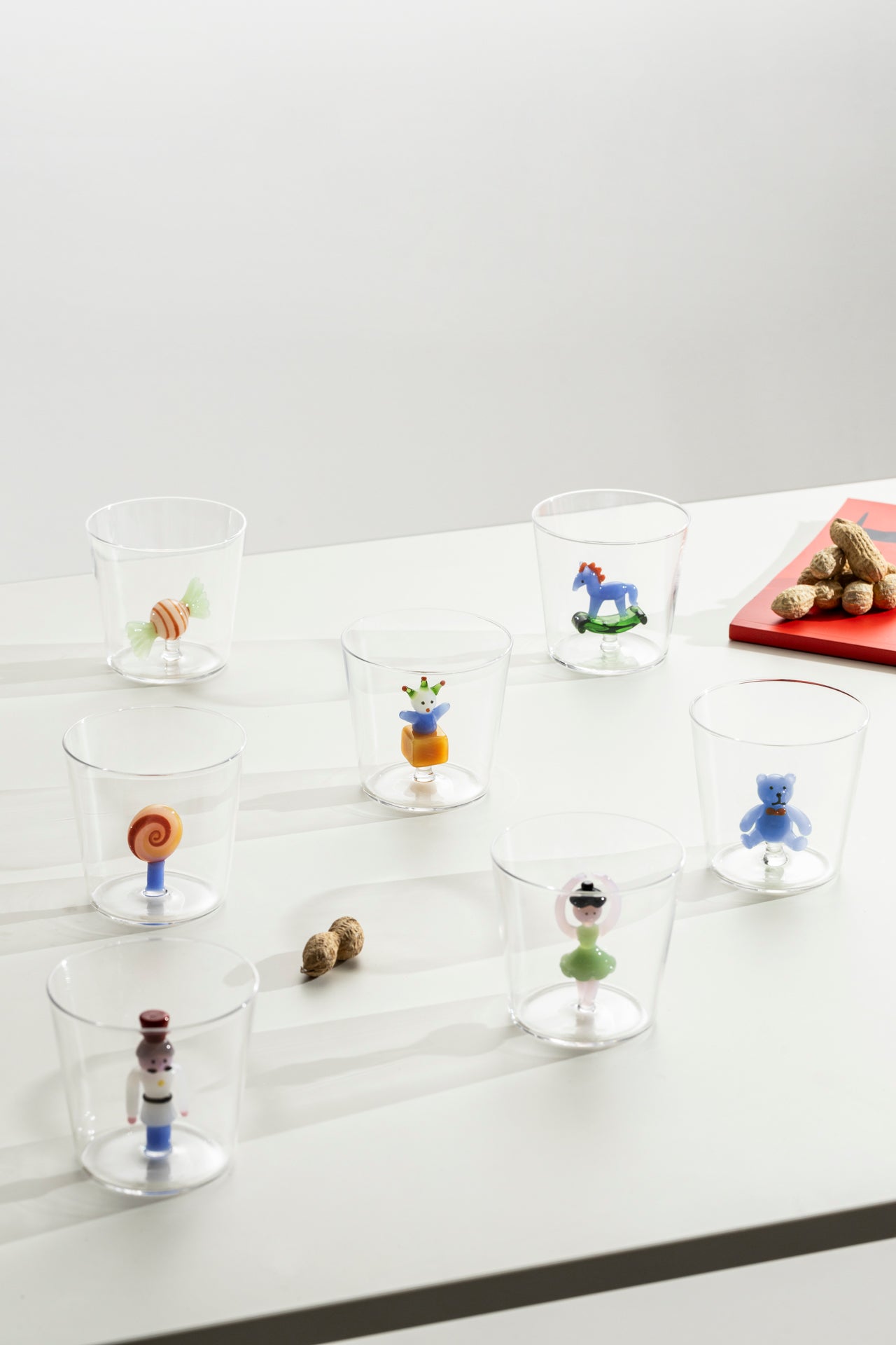 TUMBLER LIGHT BLUE TEDDY BEAR