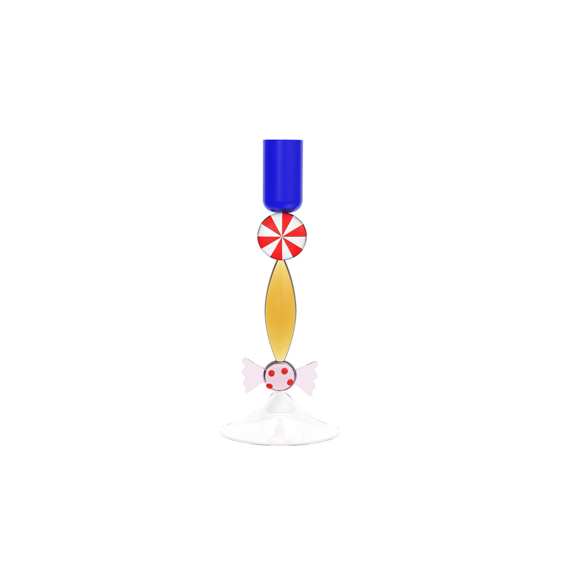SWEET AND CANDY - candleholder pink candy