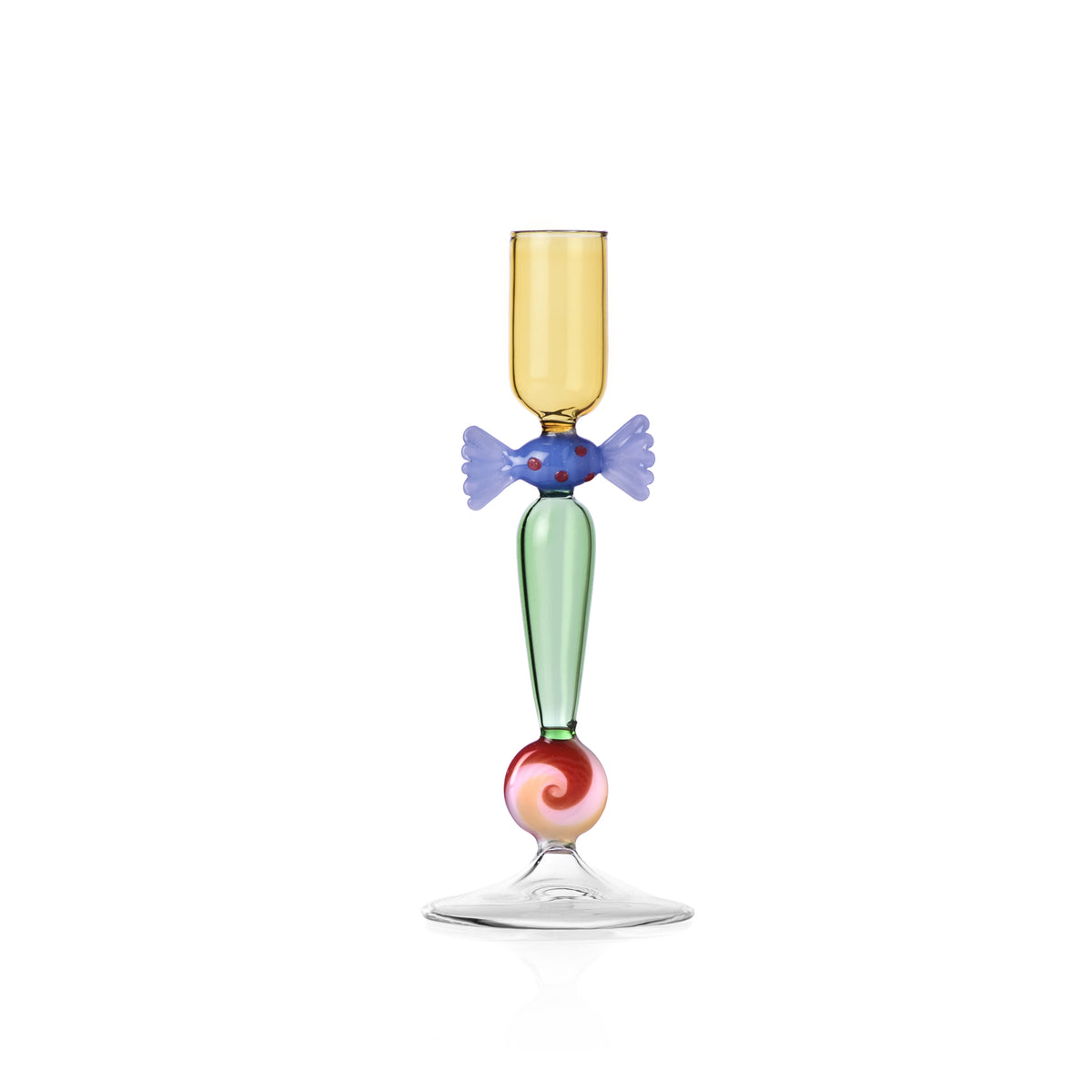 SWEET AND CANDY - candleholder blue candy